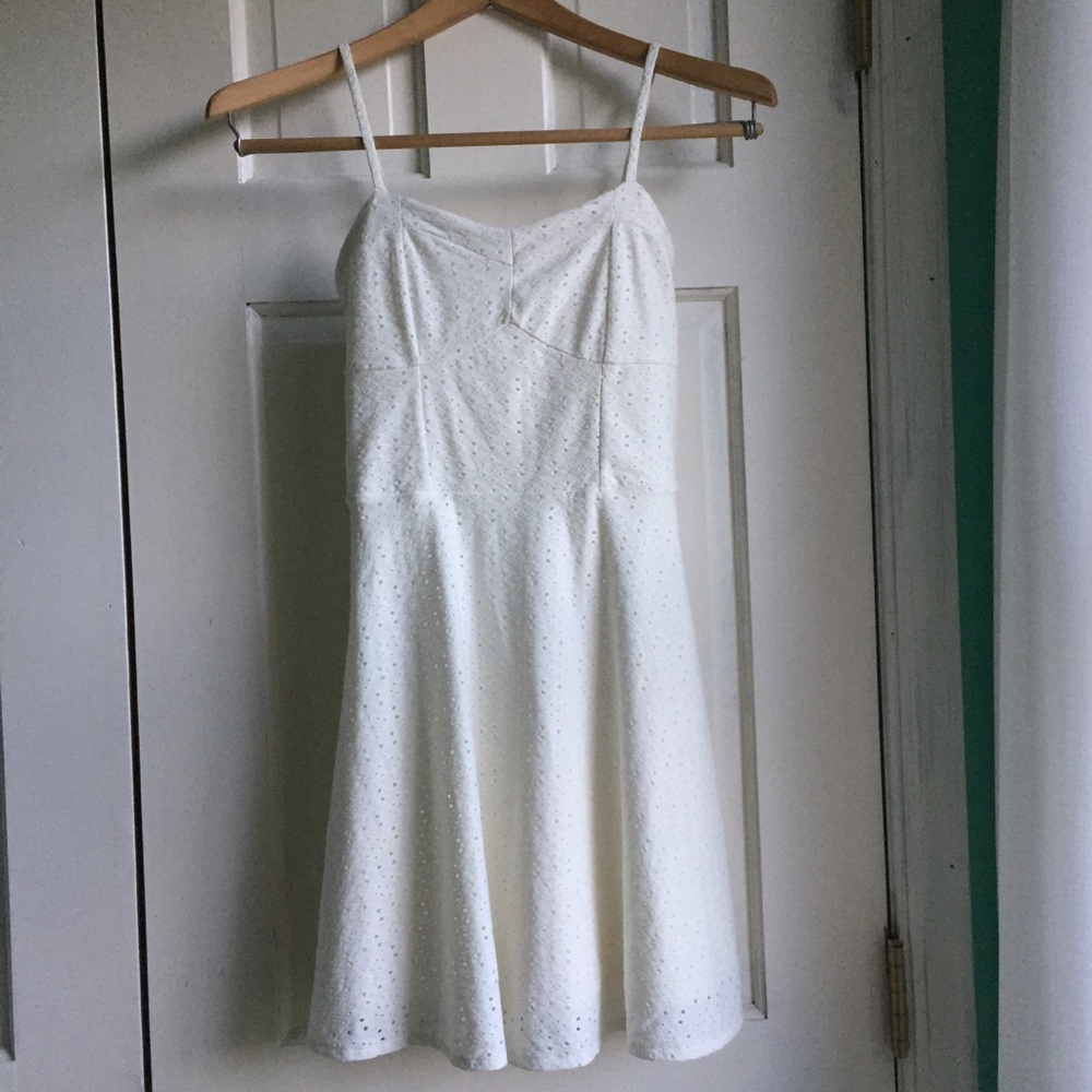 Aeropostale White Strappy Dress